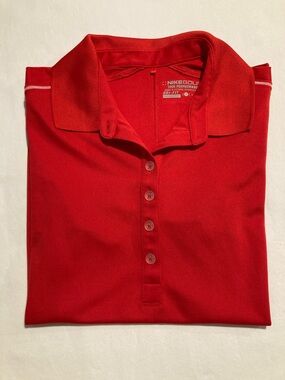 Nike Golf Tour Performance Red Women's Short-Sleeve Polo (Item No. C27)